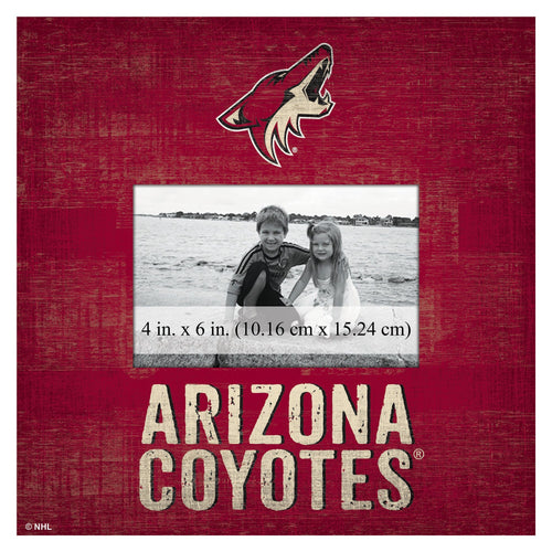Arizona Coyotes 0739-Team Name 10x10 Frame
