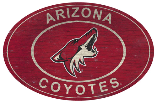 Arizona Coyotes 0801-46in Heritage Logo Oval