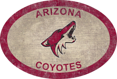 Arizona Coyotes 0805-46in Team Color Oval