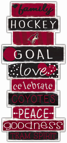 Arizona Coyotes 0928-Celebrations Stack 24in