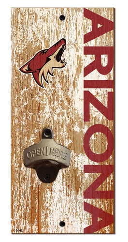 Arizona Coyotes 0979-Bottle Opener 6x12