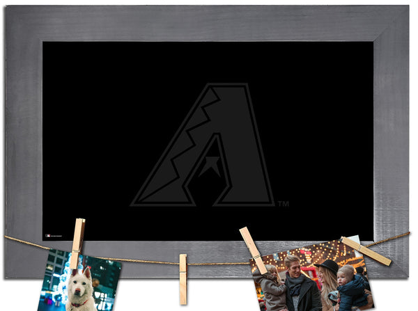 Arizona Diamondbacks 1016-Blank Chalkboard with frame & clothespins