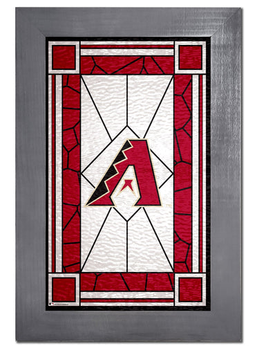 Arizona Diamondbacks 1017-Stained Glass