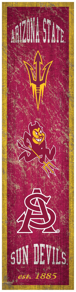Arizona State Sun Devils 0787-Heritage Banner 6x24