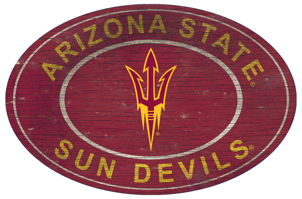 Arizona State Sun Devils 0801-46in Heritage Logo Oval
