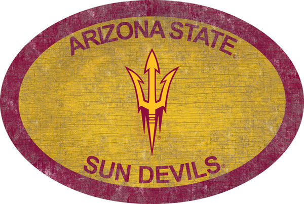 Arizona State Sun Devils 0805-46in Team Color Oval