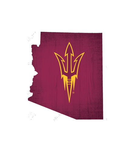 Arizona State Sun Devils 0838-12in Team Color State