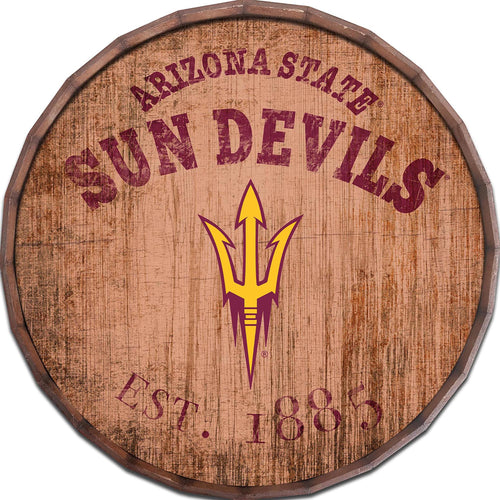 Arizona State Sun Devils 0938-Est date barrel top 16"