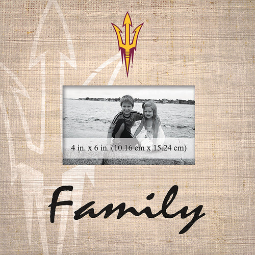 Arizona State Sun Devils 0943-Family Frame