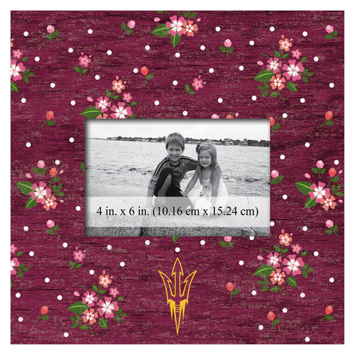 Arizona State Sun Devils 0965-Floral 10x10 Frame