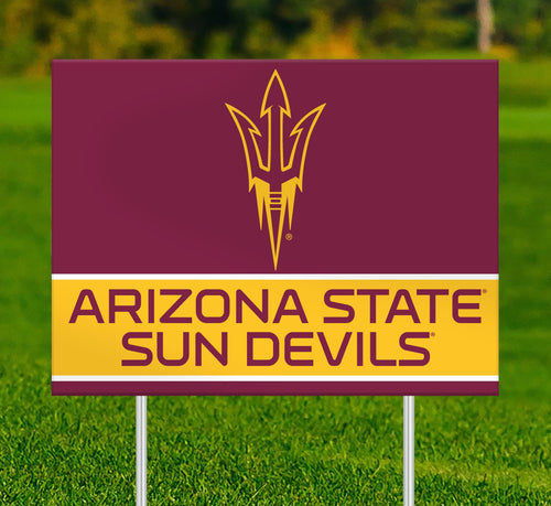 Arizona State Sun Devils 2032-18X24 Team Name Yard Sign