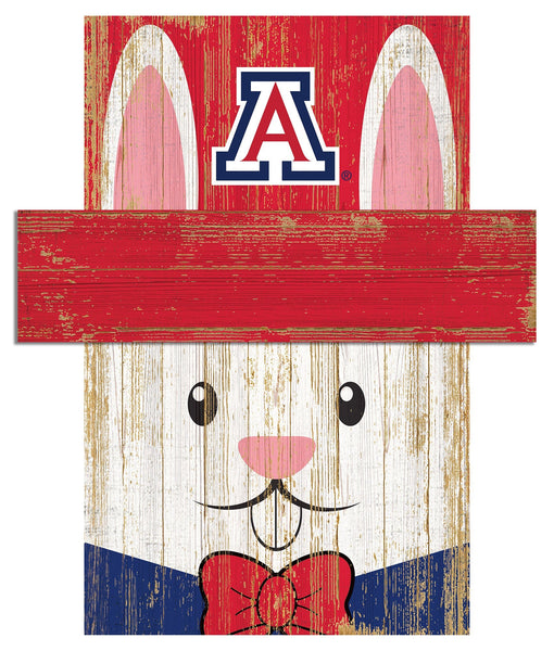Arizona Wildcats 0918-Easter Bunny Head