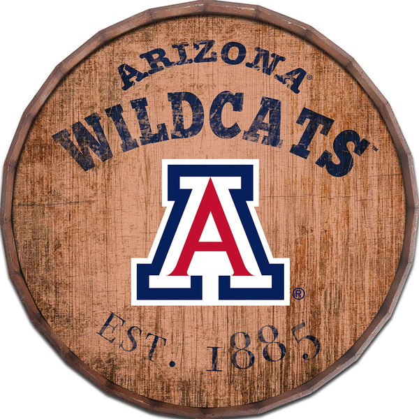 Arizona Wildcats 0938-Est date barrel top 16"