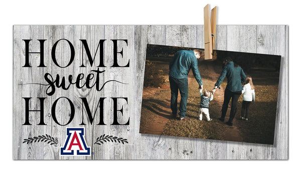 Arizona Wildcats 1030-Home Sweet Home Clothespin Frame 6x12