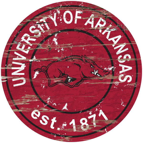 Arkansas Razorbacks 0659-Established Date Round