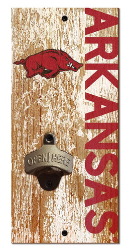 Arkansas Razorbacks 0979-Bottle Opener 6x12