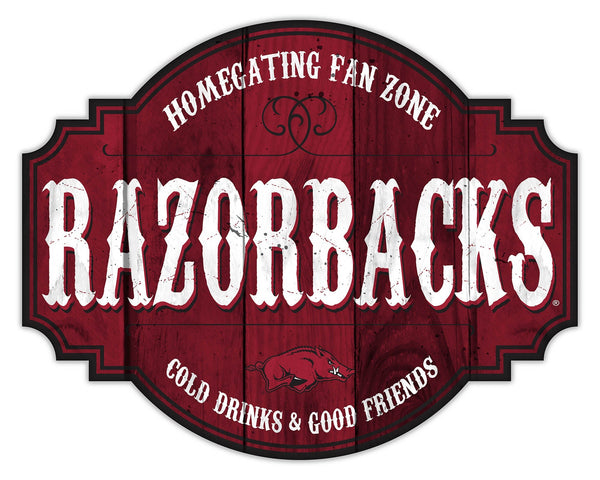 Arkansas Razorbacks 2015-Homegating Tavern Sign - 12"