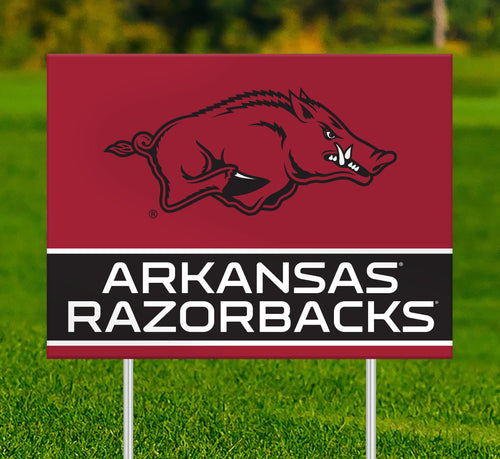 Arkansas Razorbacks 2032-18X24 Team Name Yard Sign