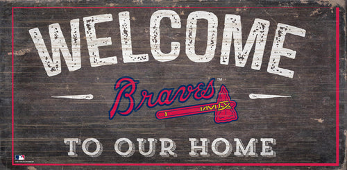 Atlanta Braves 0654-Welcome 6x12