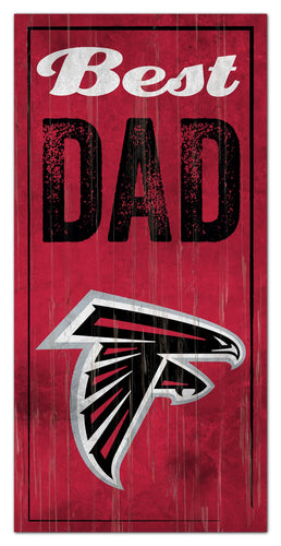 Atlanta Falcons 0632-Best Dad 6x12