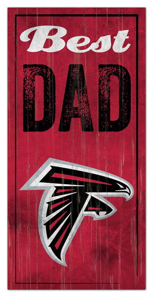 Atlanta Falcons 0632-Best Dad 6x12