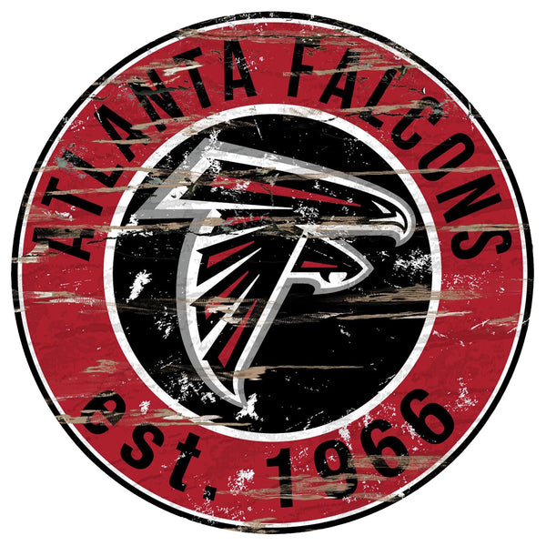 Atlanta Falcons 0659-Established Date Round