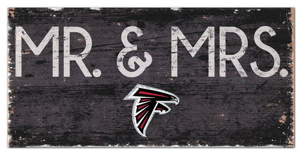Atlanta Falcons 0732-Mr. and Mrs. 6x12