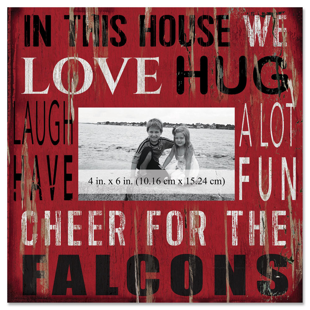 Atlanta Falcons 0734-In This House 10x10 Frame