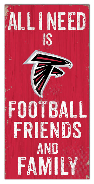 Atlanta Falcons 0738-Friends and Family 6x12