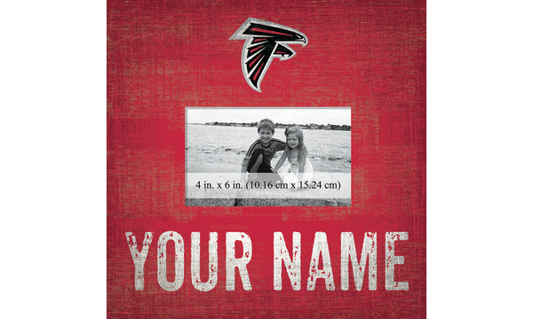 Atlanta Falcons 0739-Team Name 10x10 Frame