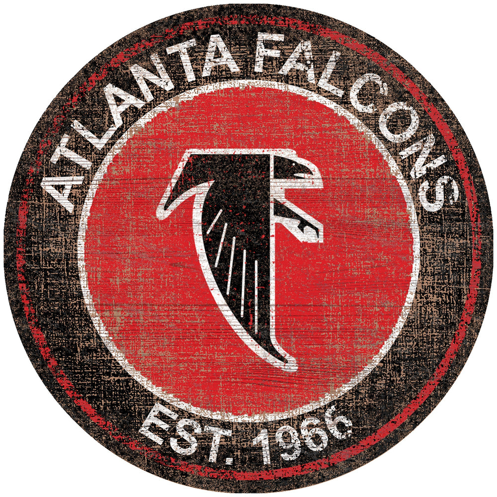 Atlanta Falcons 0744-Heritage Logo Round