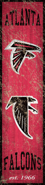 Atlanta Falcons 0787-Heritage Banner 6x24