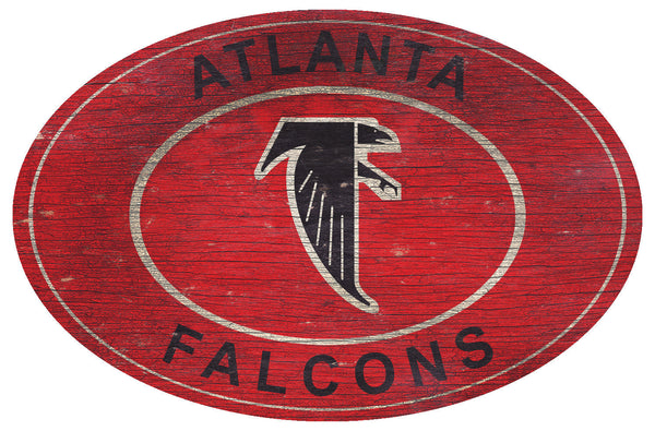 Atlanta Falcons 0801-46in Heritage Logo Oval