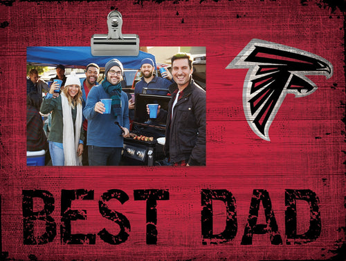 Atlanta Falcons 0893-Best Dad Clip Frame