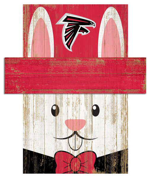 Atlanta Falcons 0918-Easter Bunny Head