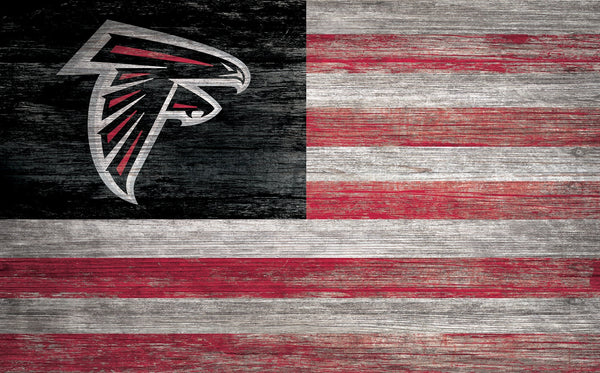 Atlanta Falcons 0940-Flag 11x19