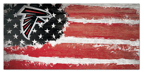 Atlanta Falcons 1007-Flag 6x12