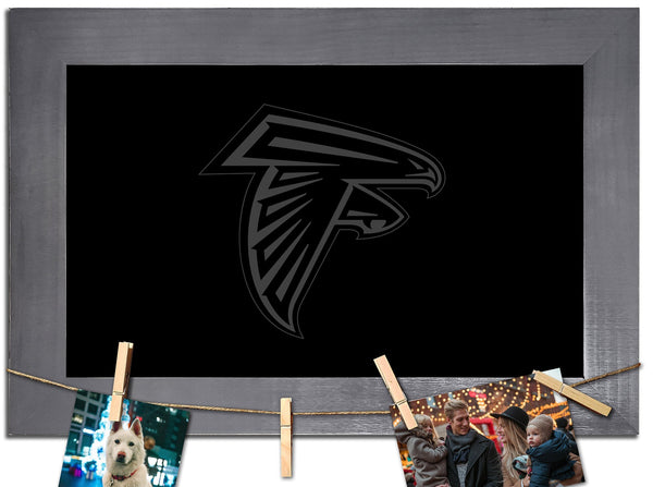 Atlanta Falcons 1016-Blank Chalkboard with frame & clothespins