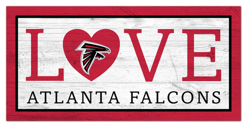 Atlanta Falcons 1066-Love 6x12