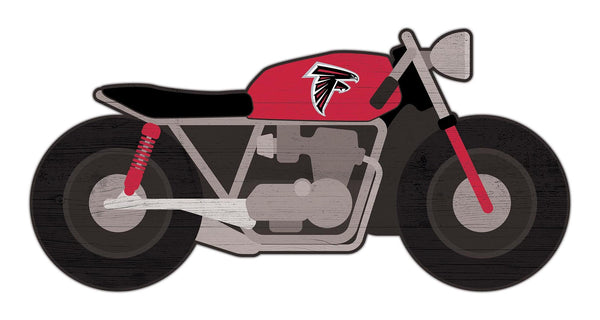 Atlanta Falcons 2008-12" Motorcycle Cutout