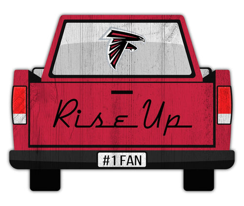 Atlanta Falcons 2014-12" Truck back cutout