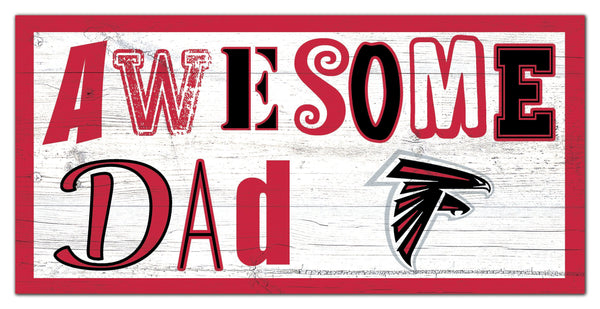 Atlanta Falcons 2018-6X12 Awesome Dad sign