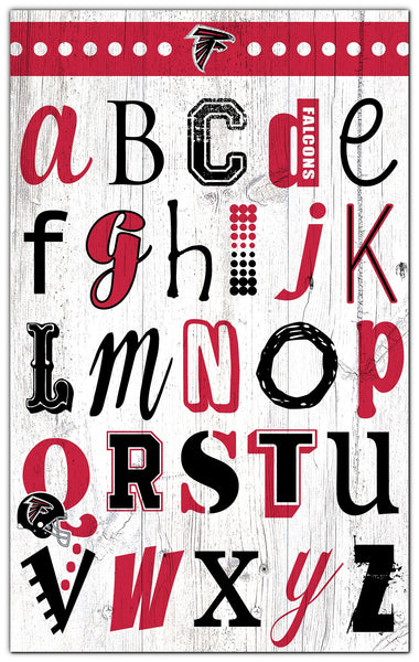 Atlanta Falcons 2020-11X19 Alphabet Sign