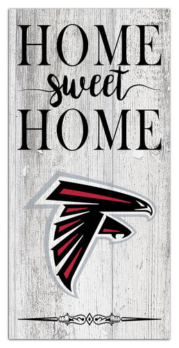 Atlanta Falcons 2025-6X12 Whitewashed Home Sweet Home Sign
