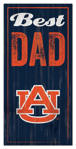 Auburn Tigers 0632-Best Dad 6x12