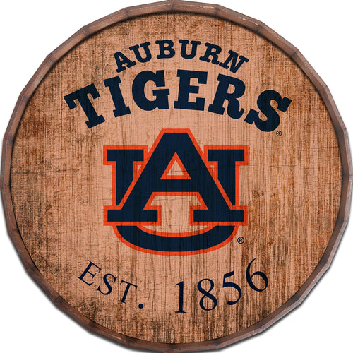 Auburn Tigers 0938-Est date barrel top 16"
