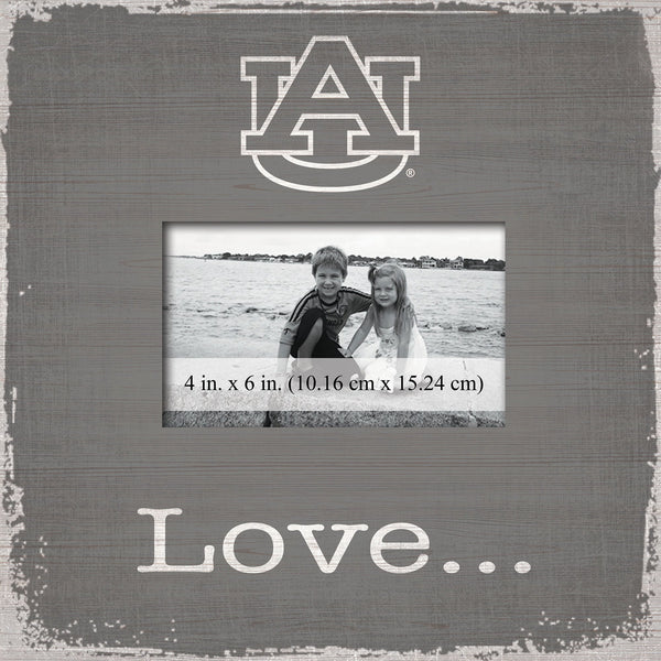 Auburn Tigers 0942-Love Frame