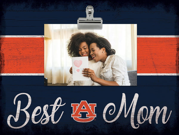Auburn Tigers 2017-Best Mom Clip Frame