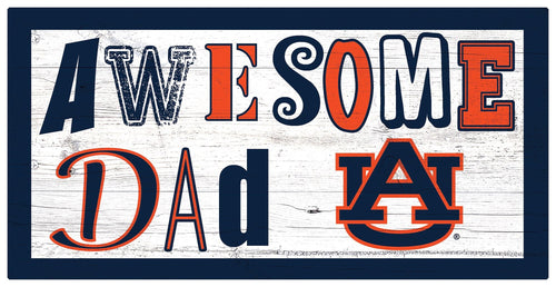 Auburn Tigers 2018-6X12 Awesome Dad sign