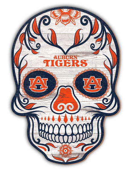 Auburn Tigers 2044-12�? Sugar Skull Sign